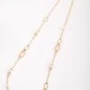 Glass Pearl Link Necklace -Fashion Clothing Accessories Store carraig donn 24ss necklace 604062