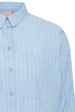 Blue Cotton Long Sleeve Shirt 16 Blue Cotton Long Sleeve Shirt -Fashion Clothing Accessories Store carraig donn 24ss swpin sh 1 377069