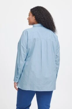 Blue Cotton Long Sleeve Shirt 15 Blue Cotton Long Sleeve Shirt -Fashion Clothing Accessories Store carraig donn 24ss swpin sh 1 752220