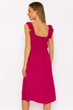 Adeline Pink Midi Dress -Fashion Clothing Accessories Store carraig donn adeline pink midi dress 895144