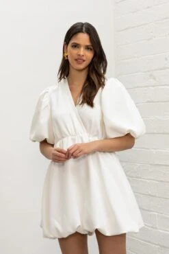 Aimee Short White Dress -Fashion Clothing Accessories Store carraig donn aimee short white dress 137845