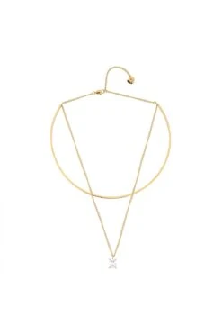 Anika Clear Stone Necklace