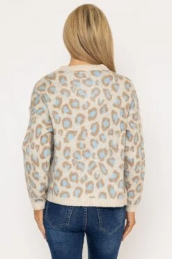 Animal Knit In Multi Print -Fashion Clothing Accessories Store carraig donn animal knit in multi print 997236