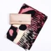Animal Scarf And Purse Set In Pink Tones -Fashion Clothing Accessories Store carraig donn animal scarf and purse set in pink tones 381713