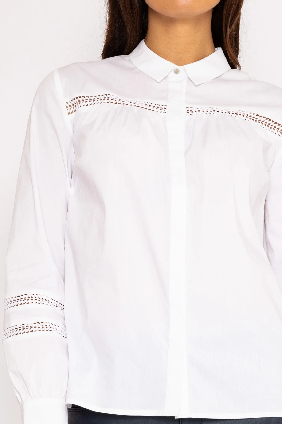 Anna Shirt In White 4 Anna Shirt In White - Image 2