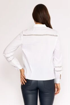 Anna Shirt In White 10 Anna Shirt In White -Fashion Clothing Accessories Store carraig donn anna shirt in white 888816
