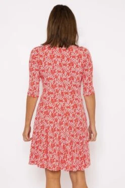 Aoife Red Print Dress -Fashion Clothing Accessories Store carraig donn aoife red print dress 506002