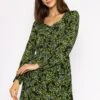 Vero Moda Asta Short Dress In Green -Fashion Clothing Accessories Store carraig donn asta short dress in green 401748
