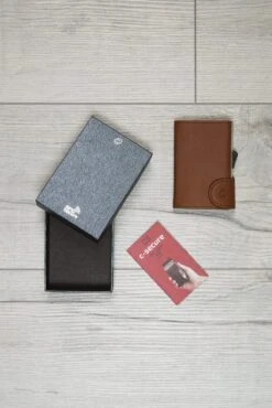 Bank Cards Protector Wallet In Light Brown 17 Bank Cards Protector Wallet In Light Brown -Fashion Clothing Accessories Store carraig donn bank cards protector wallet in light brown 442137