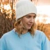 Beanie In Cream -Fashion Clothing Accessories Store carraig donn beanie in cream 442723