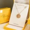 Bee And Circle Pendant Necklace -Fashion Clothing Accessories Store carraig donn bee and circle pendant necklace 123623
