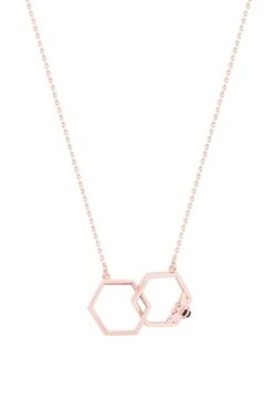 Bee Hexagonal Infinity Pendant 7 Bee Hexagonal Infinity Pendant -Fashion Clothing Accessories Store carraig donn bee hexagonal infinity pendant 476977