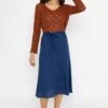Belted Midi Skirt -Fashion Clothing Accessories Store carraig donn belted midi skirt 580072