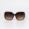 Black And Brown Contrast Arm Sunglasses -Fashion Clothing Accessories Store carraig donn black and brown contrast arm sunglasses 102620