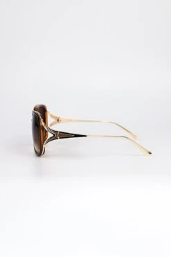 Black And Brown Contrast Arm Sunglasses -Fashion Clothing Accessories Store carraig donn black and brown contrast arm sunglasses 145965