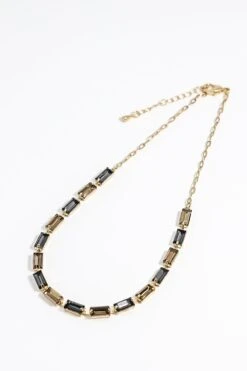 Black And Gold Necklace