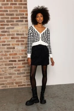 Black Cord Cargo Skirt -Fashion Clothing Accessories Store carraig donn black cord cargo skirt 766454