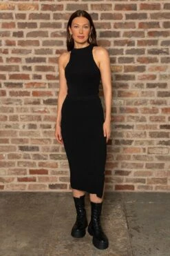 Black Knit Skirt -Fashion Clothing Accessories Store carraig donn black knit skirt 723451