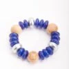 Blue Beaded Bracelet