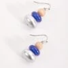 Blue Beaded Earrings 2 Blue Beaded Earrings -Fashion Clothing Accessories Store carraig donn blue beaded earrings 787230