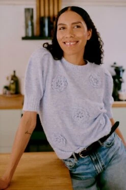 B.young Blue Bymarlotte Jumper