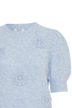 B.young Blue Bymarlotte Jumper -Fashion Clothing Accessories Store carraig donn blue bymarlotte jumper 723453