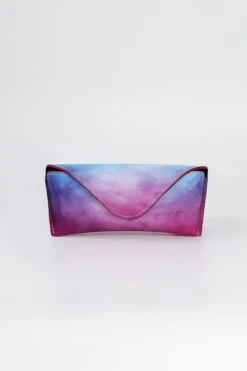 Blue Ombre Sunglass Case