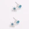 Blue Star Earrings