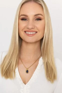 Blue Stone Necklace -Fashion Clothing Accessories Store carraig donn blue stone necklace 737542