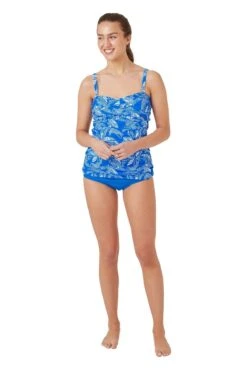 Blue Tankini With Briefs