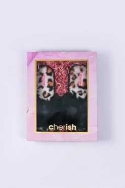 Boxed Black Animal Faux Fur Slipper -Fashion Clothing Accessories Store carraig donn boxed black animal faux fur slipper 839409