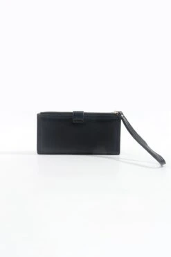 Buckle Purse With Wrist Strap In Black -Fashion Clothing Accessories Store carraig donn buckle purse with wrist strap in black 633355
