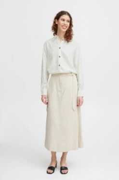 B.young Byfalakka White Shirt -Fashion Clothing Accessories Store carraig donn byfalakka white shirt 503719