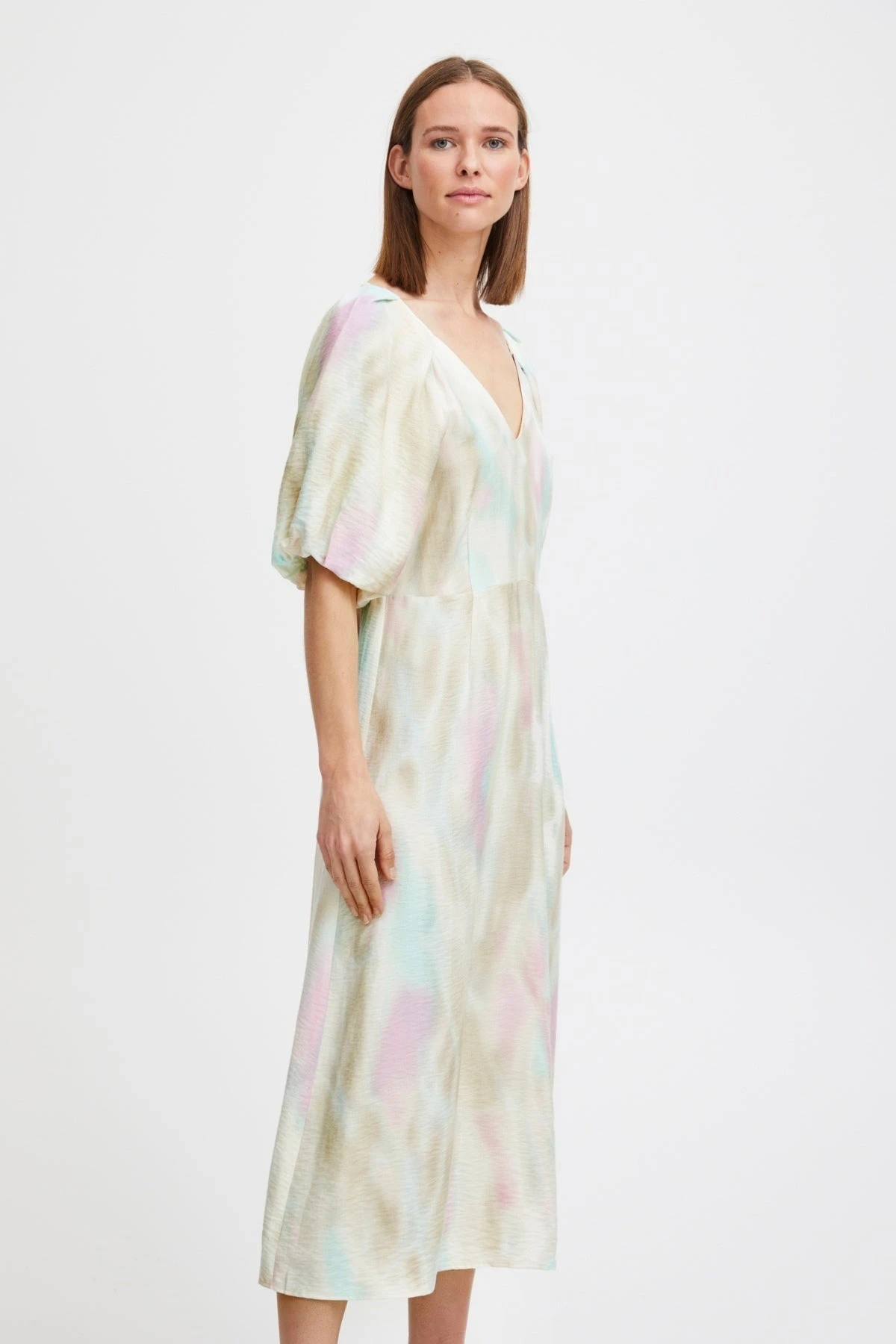 B.young Byihamma Printed Midi Dress 6 B.young Byihamma Printed Midi Dress - Image 4
