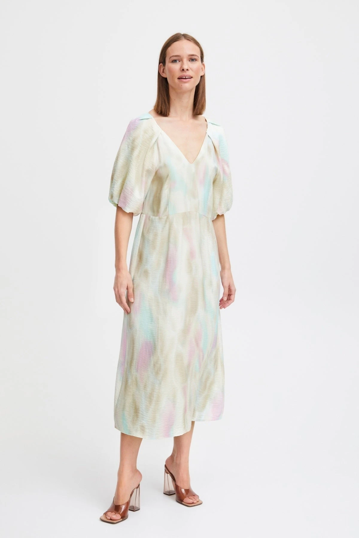 B.young Byihamma Printed Midi Dress 3 B.young Byihamma Printed Midi Dress