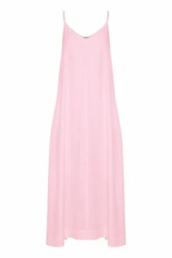 B.young Byluma Pink Summer Midi Dress