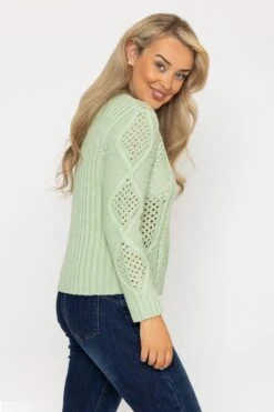 Cable Knit Crew Neck -Fashion Clothing Accessories Store carraig donn cable knit crew neck 412564