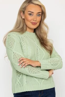 Cable Knit Crew Neck -Fashion Clothing Accessories Store carraig donn cable knit crew neck 562394