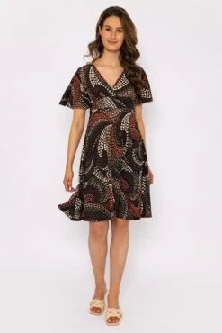 Carmel Knee Length In Khaki