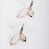 Cateye Pendant Earrings In White -Fashion Clothing Accessories Store carraig donn cateye pendant earrings in white 927823