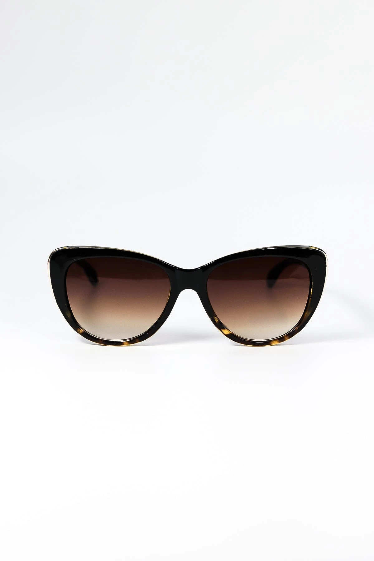 Cateye Sunglasses In Brown 3 Cateye Sunglasses In Brown