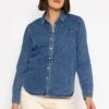Celia Denim Shirt -Fashion Clothing Accessories Store carraig donn celia denim shirt 780584