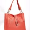 Chain Detail Tote In Orange -Fashion Clothing Accessories Store carraig donn chain detail tote in orange 956950
