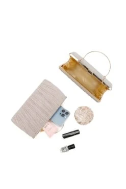 Fashion Clothing Accessories Store -Fashion Clothing Accessories Store carraig donn champagne sparkle clutch with handle 265439