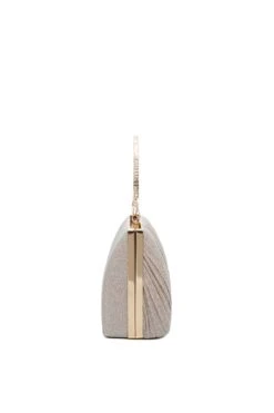 Champagne Sparkle Clutch With Handle -Fashion Clothing Accessories Store carraig donn champagne sparkle clutch with handle 529491