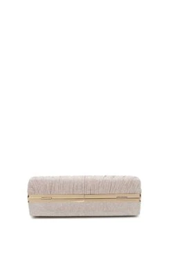Champagne Sparkle Clutch With Handle -Fashion Clothing Accessories Store carraig donn champagne sparkle clutch with handle 582495
