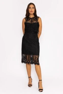 Charlotte Dress In Black 13 Charlotte Dress In Black -Fashion Clothing Accessories Store carraig donn charlotte dress in black 568908
