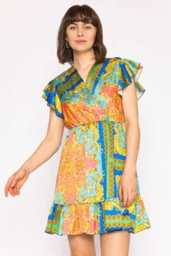 Cheryl Dress In Multi Print
