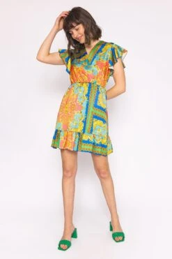 Cheryl Dress In Multi Print -Fashion Clothing Accessories Store carraig donn cheryl dress in multi print 327581
