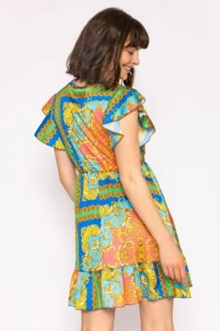 Cheryl Dress In Multi Print -Fashion Clothing Accessories Store carraig donn cheryl dress in multi print 439729